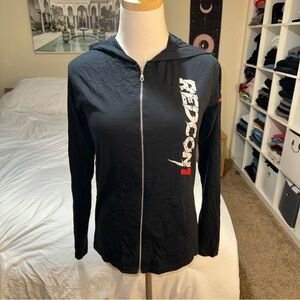 Redcon 1 | Women's Zip Front Hoodie Pump Cover Lightweight Black M